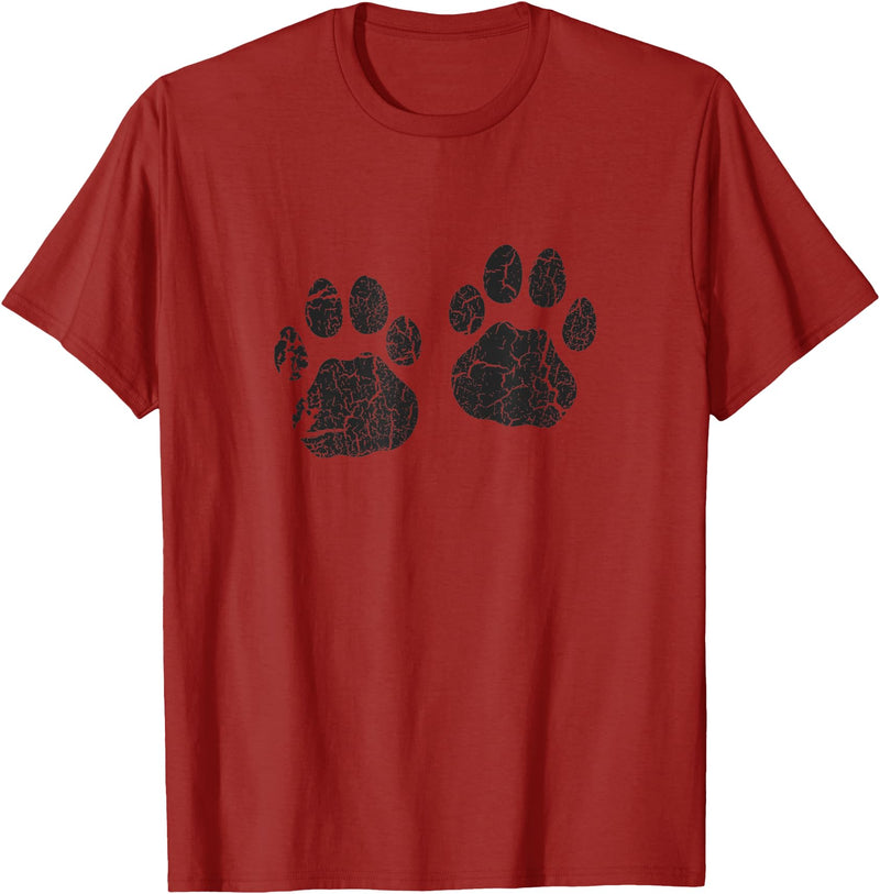 Vintage Mountain Lion Clothing Mountain Lion Distressed Print - Vintage Mountain Lion T-Shirt - Cranberry Red