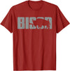 Bison Buffalo Apparel Bison Lover Buffalo Clothing - Buffalo Bison T-Shirt - Cranberry Red