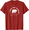 Polar Bear Llunge Polar Plunge Polar Bear I Took The Plunge T-Shirt - Cranberry Red