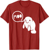 Manatee Marine Biology Tees Manatee Cows of the Sea Funny Marine Biology T-Shirt T-Shirt - Cranberry Red