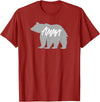 Grandma Granny GG T Shirt Gift SchippTees Amma Bear Icelandic Grandmother Nickname TShirt T-Shirt - Cranberry Red