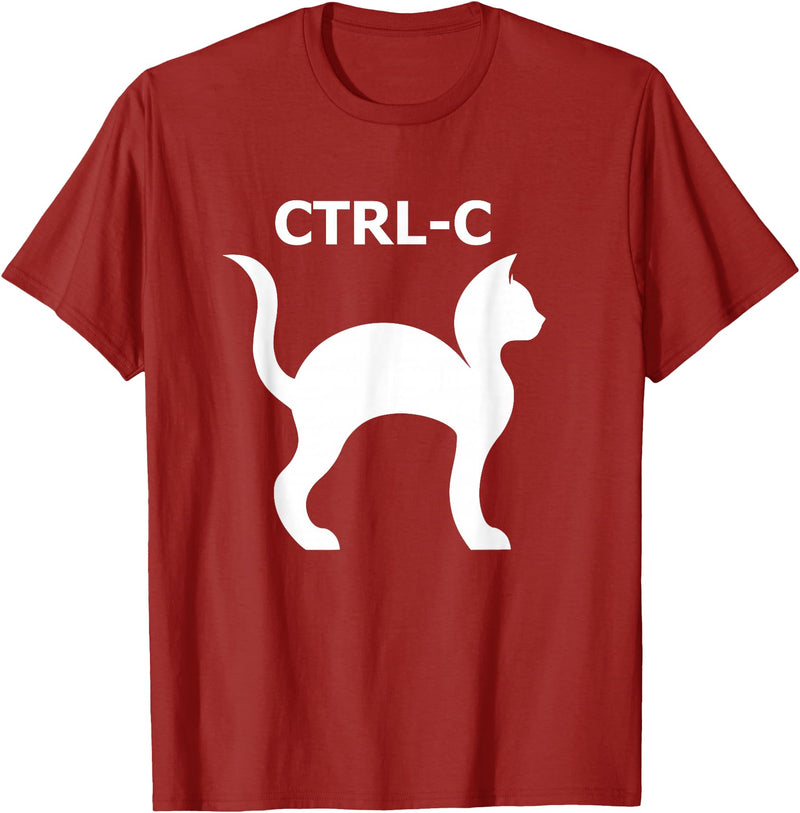 Lazy Halloween Costumes & Funny Tech Puns Funny Copycat IT Tech Geek Nerd Pun Lazy Halloween Costume T-Shirt - Cranberry Red