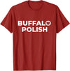Buffalo Polish Shirts | 716 Polska Polish Smigus Dyngus Day T-Shirt - Cranberry Red