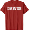 Dawgs T-Shirt - Cranberry Red