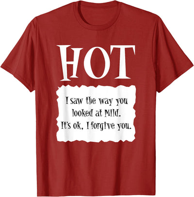 Halloween Hot Packet Matching Costume Shirt by T&T HOT - Hot Packet Halloween Taco Costume T-Shirt
