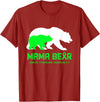 Kabuki Syndrome Awareness T-Shirt Mama Bear Kabuki Syndrome Awareness Shirt for Men and Women T-Shirt - Cranberry Red