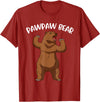 Pawpaw Bear Clothing Pawpaw Bear T-Shirt - Cranberry Red
