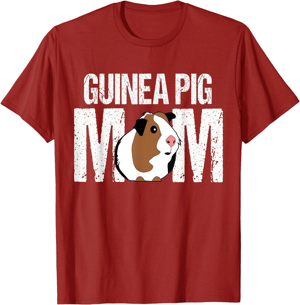 Guinea Pig Shirts & Accessories Guinea Pig Mom Shirt | Funny Guinea Pig Tshirt T-Shirt - Cranberry Red