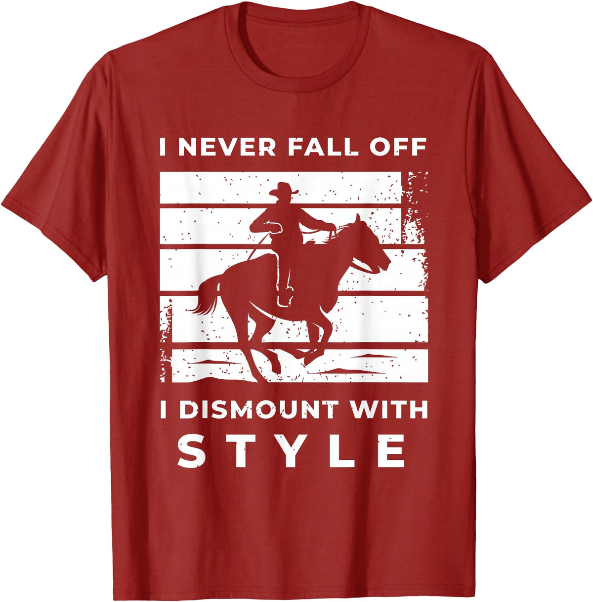 Funny Horse Quote Shirts And Equestrian Gifts Funny Horse Quote Outfit For A Lover Of Horse T-Shirt - Cranberry Red