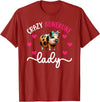 Funny Kunekune Pigs For Kunekune Pig Mom Crazy Kunekune Lady Kunekune Pig Mom Kunekune Pig Lover T-Shirt, Small - Cranberry Red