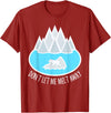 Arctic Explorers T-shirts and Gifts Polar Bear TShirt Ice Caps Melting glaciers cute Arctic Tee T-Shirt - Cranberry Red