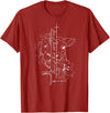 Baker Hill Farm Lion & Lamb T-Shirt - Cranberry Red