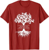 L.A. Tomfoolery No Good Tree Bears Bad Fruit T-Shirt - Cranberry Red