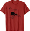 Funny Pigeon Apparel Tee Co. Stay Coo Pigeon Cool Bird Lovers Funny Bird Meme Saying T-Shirt - Cranberry Red