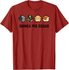 Funny Sarcastic Ironic Quotes & Sayings Cute Cavy Guinea Pig Rodent Team Squad T-Shirt - Cranberry Red