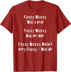 Speech Therapist Gifts - Tongue Twisters! Fuzzy Wuzzy Was a Bear... Best Tongue Twister Gift T-Shirt - Cranberry Red