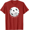 Math & Mirth Designs Spherical Cow Funny Physics T-Shirt T-Shirt - Cranberry Red