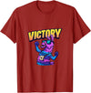 PixelLlama Victory Gaming Victory Llama T-Shirt - Cranberry Red