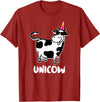 Cool Cow Lover Shirts & Funny Dairy Farmer Gifts Unicow. Cute Dairy Cow Farmer Shirt Funny Cow Lover Gift T-Shirt -