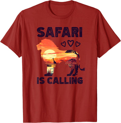 Lion Safari Is Calling T-Shirt