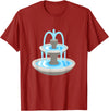 Funny Easy Lazy Last Minute Costumes Water Fountain costume T-Shirt - Cranberry Red