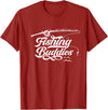 Friends Fish Team Favorite Fishing Buddy Unisex-Adults T-Shirt Black Small Regular Fit Short Sleeve Cotton 60% Polyester 40% Fishing Buddies Fisher Buddy Fisherman T-Shirt - Cranberry Red