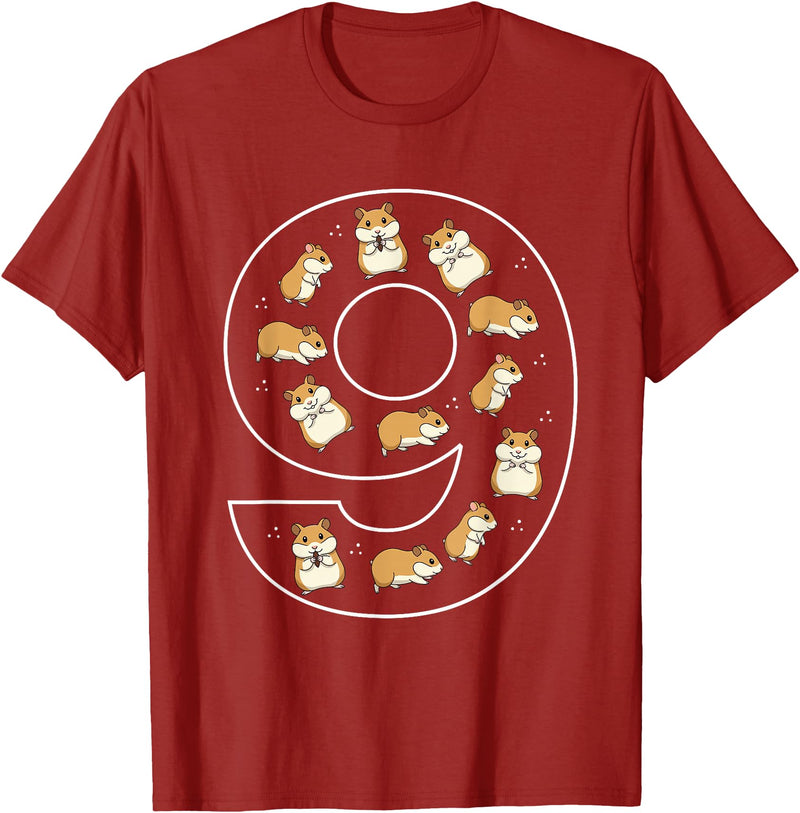 Guinea Pig T-Shirt - Cranberry Red