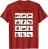 Bearmageddon Basic Bear Attacks Shirt T-Shirt - Cranberry Red