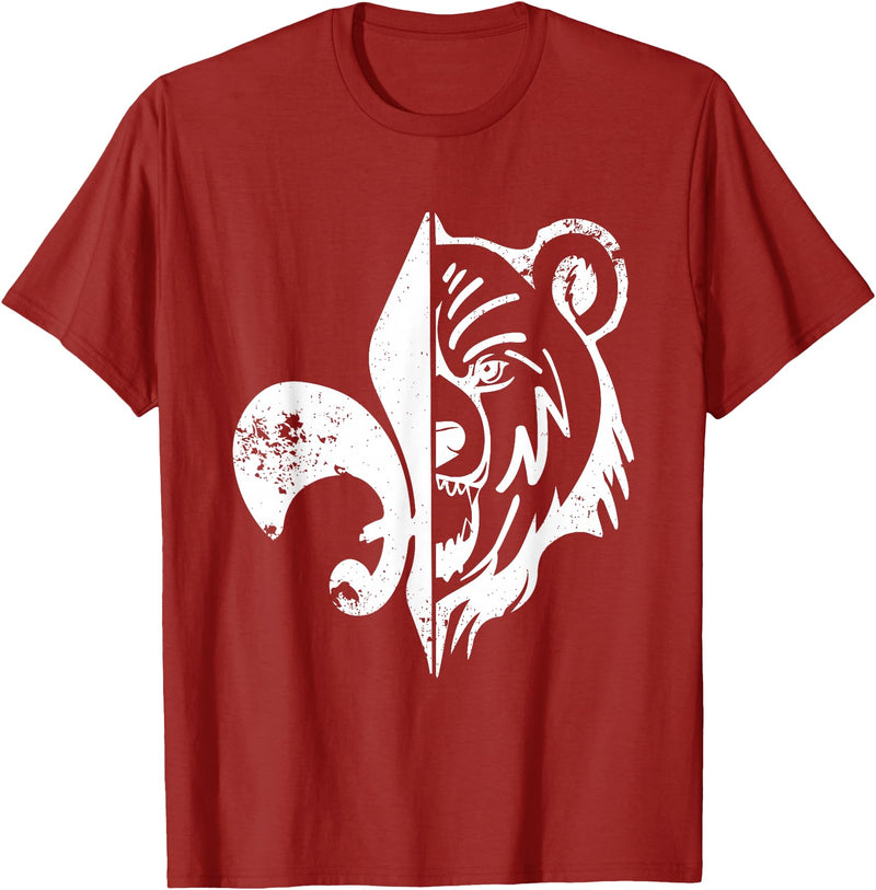 Pfadfinder Bär Scout Bear for Scouts T-Shirt - Cranberry Red