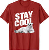 Tennessee Merchant Stay Cool Polar Bear T-Shirt - Cranberry Red
