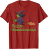 Salem Massachusetts Witch Halloween Gifts Funny Witch of Salem Massachusetts Halloween T-Shirt - Cranberry Red