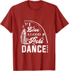I Love a Good Pole Dance Fishing Gifts for Men T-Shirt - Cranberry Red