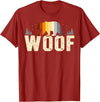 Bear Community Bear Brotherhood Gay Men Gifts Woof Bears Pride Nature Gay Men LGBT Flag T-Shirt - Cranberry Red