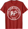Funny Pig Show Dad On Father's Day Pig Show Dad Club Pig Show Father T-Shirt - Cranberry Red
