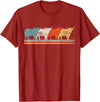 Highland Cow Scottish Vintage T-Shirt - Cranberry Red