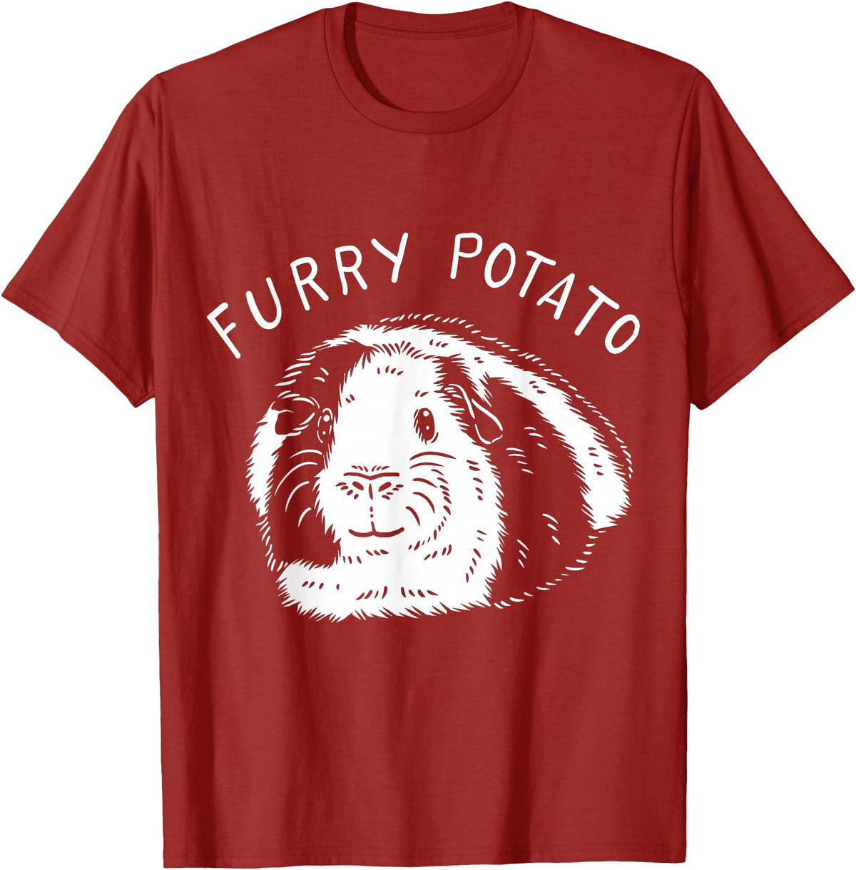 Guinea Pig Cavy Funny Gifts Guinea Pig Cavy Funny Gift T-Shirt - Cranberry Red