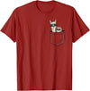 Llama Alpaca Gifts By Skizzenmonster Hipster Llama & Sloth With Sunglasses T-Shirt - Cranberry Red
