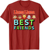 Llama Llama Netflix Best Friends Tee Shirt T-Shirt - Cranberry Red