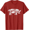 Pig Showing T-Shirts & Gifts Cute Show Girl Pig Shirt T-Shirt - Cranberry Red