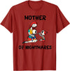 Mom Shirts Mother of Nightmares Graphic T-Shirt - Cranberry Red
