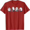 Funny Scientist Halloween Costume Chemist Gifts Cute Halloween Science Chemistry Ghost Laboratory Teacher T-Shirt -