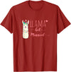 Llama Get Married Funny Bachelorette Party Novelty Llama Get Married Shirt Funny Bride Bachelorette Party T-Shirt - Cranberry Red