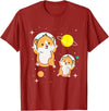 Hamster In Space Hamster Lover Gift T-Shirt - Cranberry Red