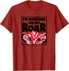 Disney Lion King - I'm Working On My Roar T-Shirt - Cranberry Red