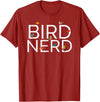 EpicWear Bird Nerd Bird Watcher Watching tshirt T-Shirt - Cranberry Red