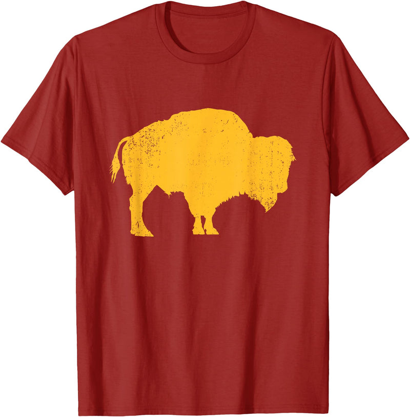 EmmaLoo Tees Buffalo New York BFLO B-Lo WNY Shirts Buffalo New York Shirt B-LO BFLO Hockey WNY Shirt T-Shirt - Cranberry Red