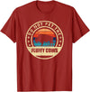 Retro Do Not Pet The Fluffy Cows Bison Clothing Bison Buffalo Vintage Style Do Not Pet The Fluffy Cows" T-Shirt - Cranberry