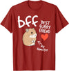 Hamster lover BFF Best Furry Friend my hamster cute fun kids T-Shirt - Cranberry Red