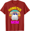 Hamster Mother Costume Lover Gifts Women Children T-Shirt - Cranberry Red