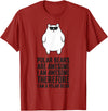 Arctic Polar Bear Gifts And Tees Polar Bears Are Awesome. I'm Awesome I'm a Polar Bear T-Shirt - Cranberry Red